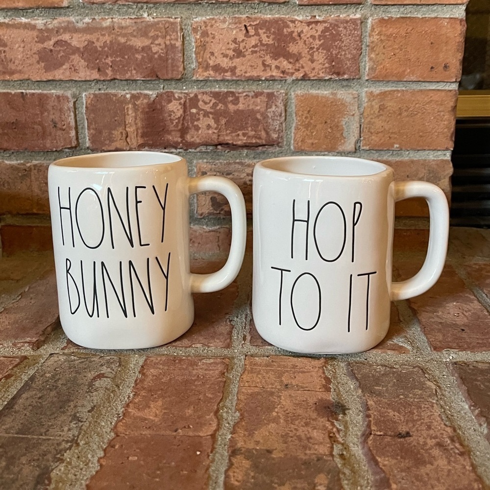 Rae Dunn Easter Themed Mugs